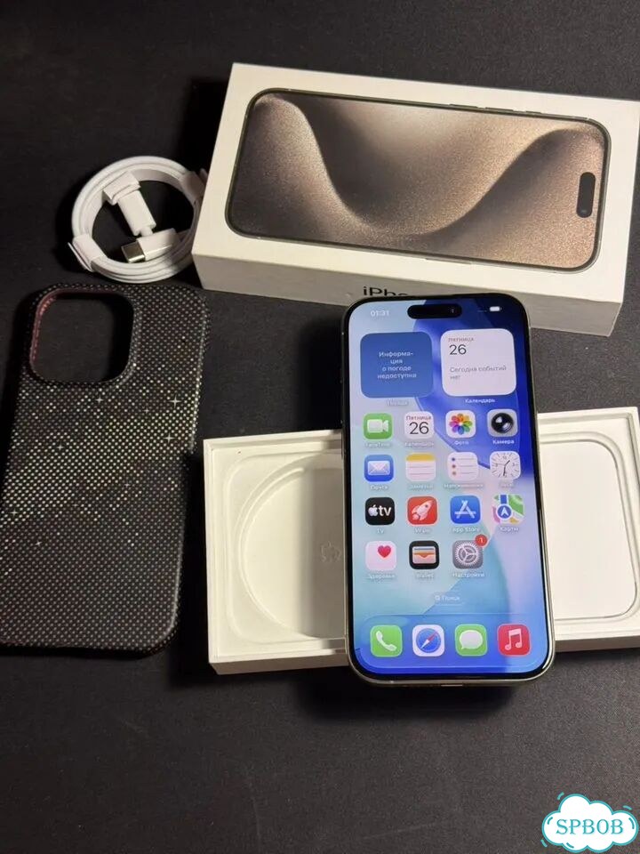 iPhone 15 Pro, 256 ГБ, SIM + eSIM фото 1