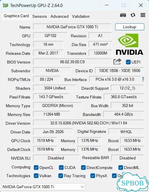 Palit GeForce GTX 1080 Ti GameRock 11Gb фото 2