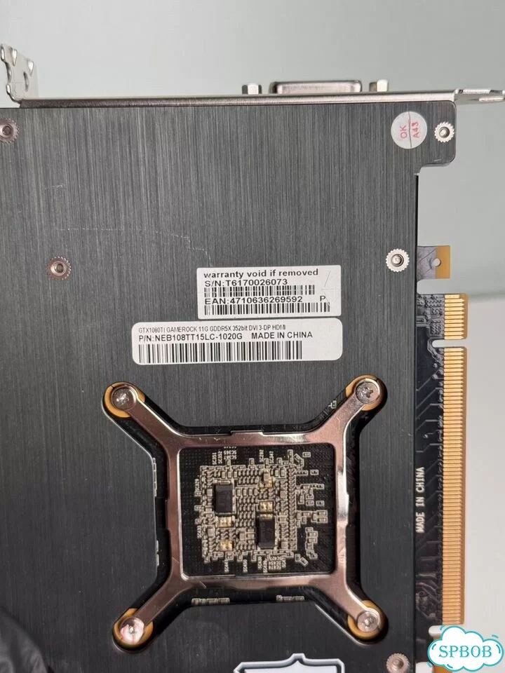 Palit GeForce GTX 1080 Ti GameRock 11Gb фото 6