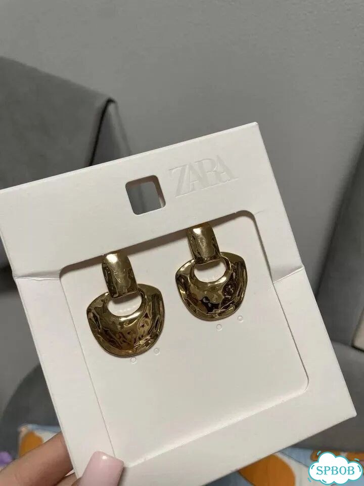 Новые женские серьги zara оригинал фото 4