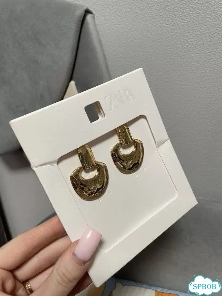 Новые женские серьги zara оригинал фото 5
