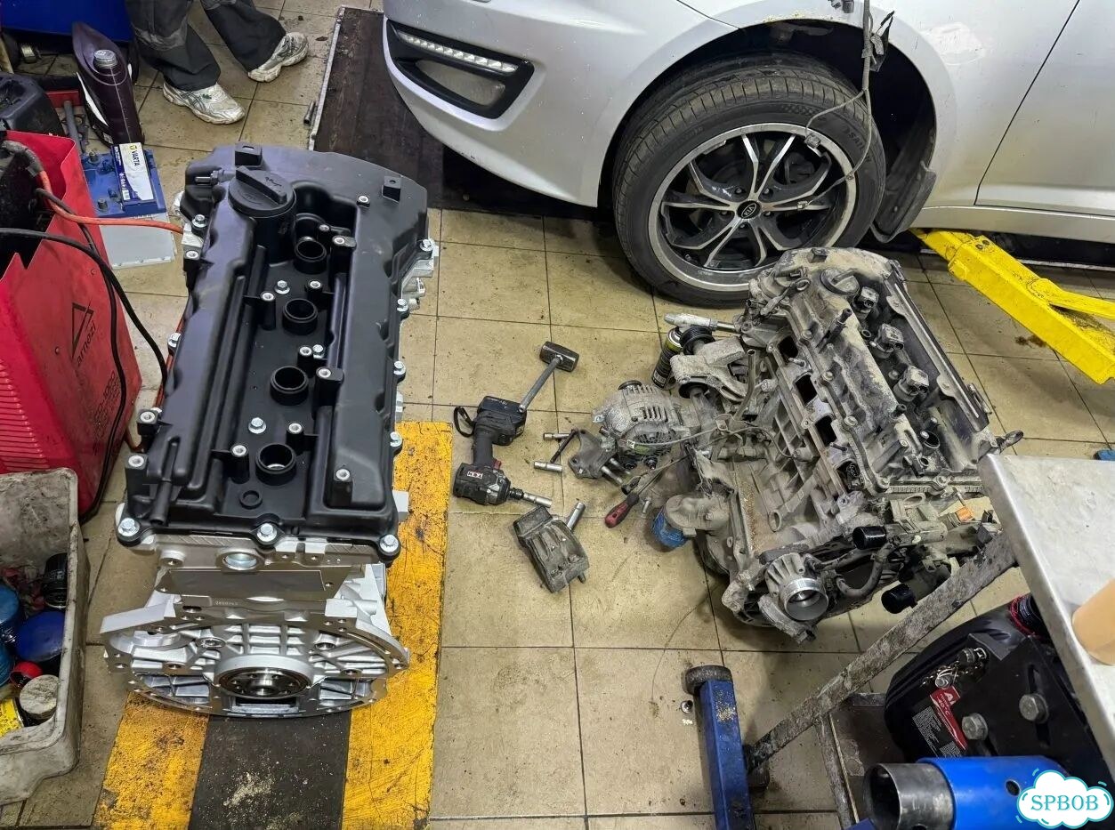 Мотор G4KE 2.4 л для Kia Optima фото 9