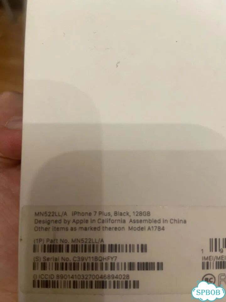 Коробка iPhone 7 Plus black 128 gb фото 3