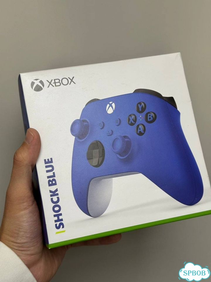 Геймпад xbox series shock blue фото 1