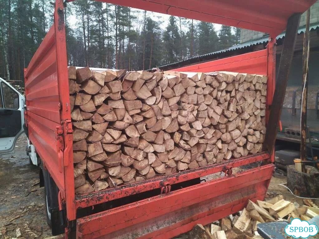 Дрова колотые березовые фото 6