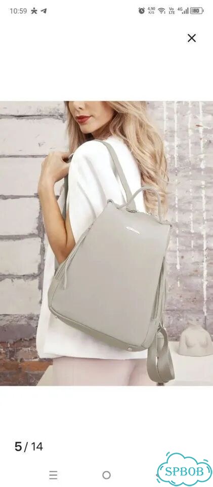 Рюкзак женский натуральная кожа фото 5