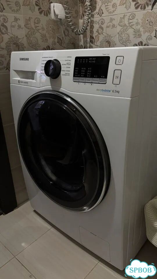 Стиральная машина samsung eco bubble 6.5 кг фото 1