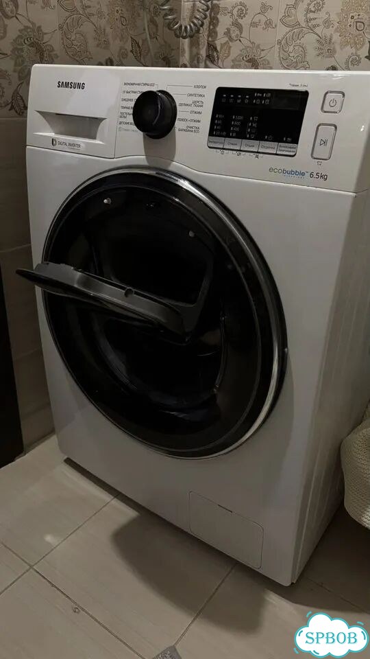 Стиральная машина samsung eco bubble 6.5 кг фото 2