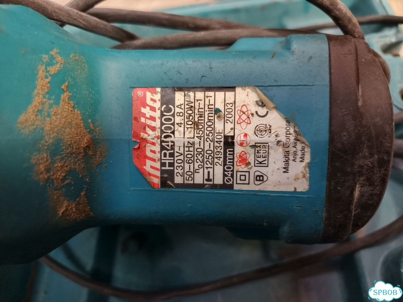 Перфоратор Макита HR4000C фото 2