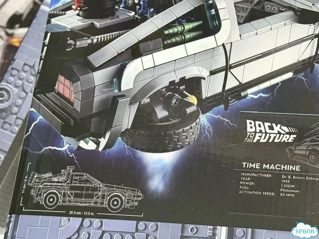 Back to the future модель машины фото 4