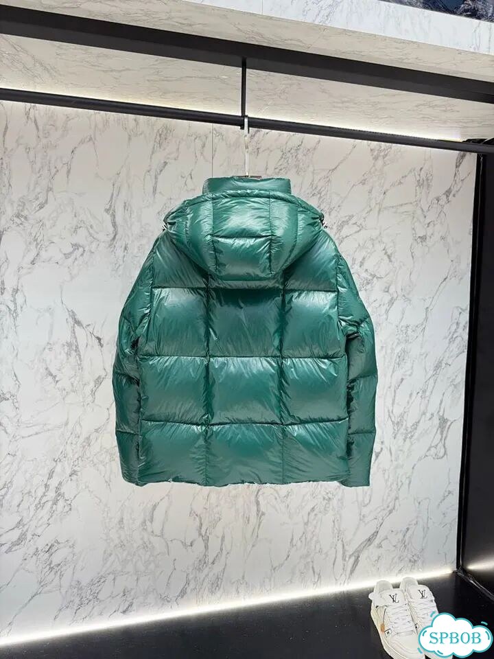 Пуховик Moncler глянцевый пух фото 3