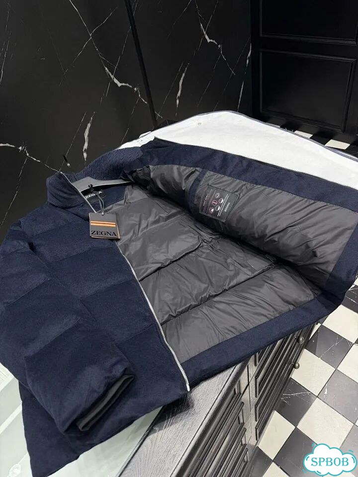 Пуховик Zegna матовый фото 3