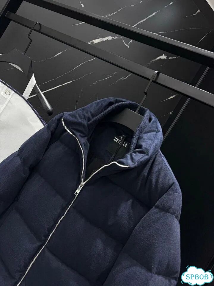 Пуховик Zegna матовый фото 4