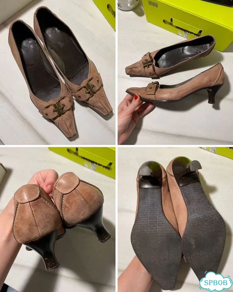 Туфли на каблуке винтаж 39 фото 3