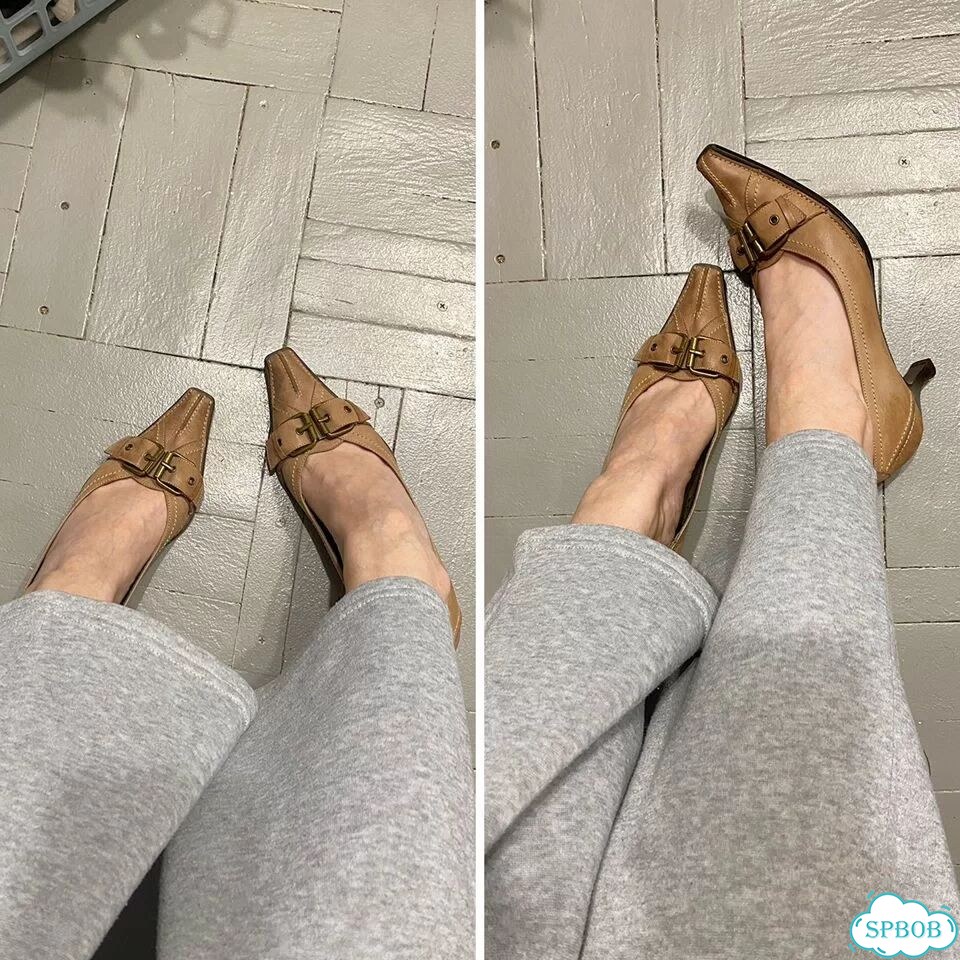 Туфли на каблуке винтаж 39 фото 4