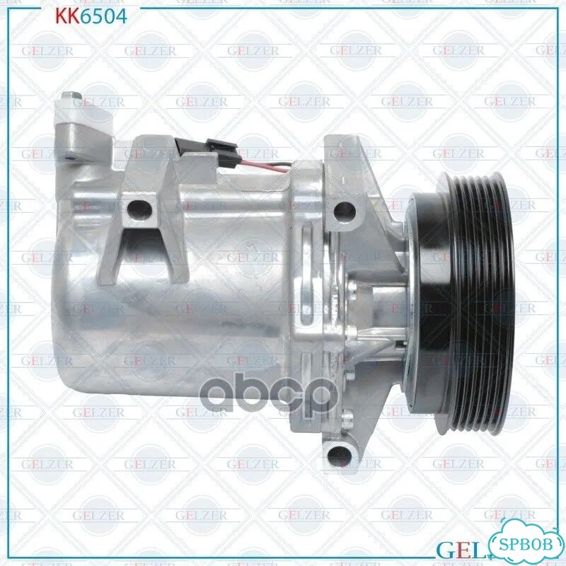Компрессор кондиционера KK6504 gelzer фото 3