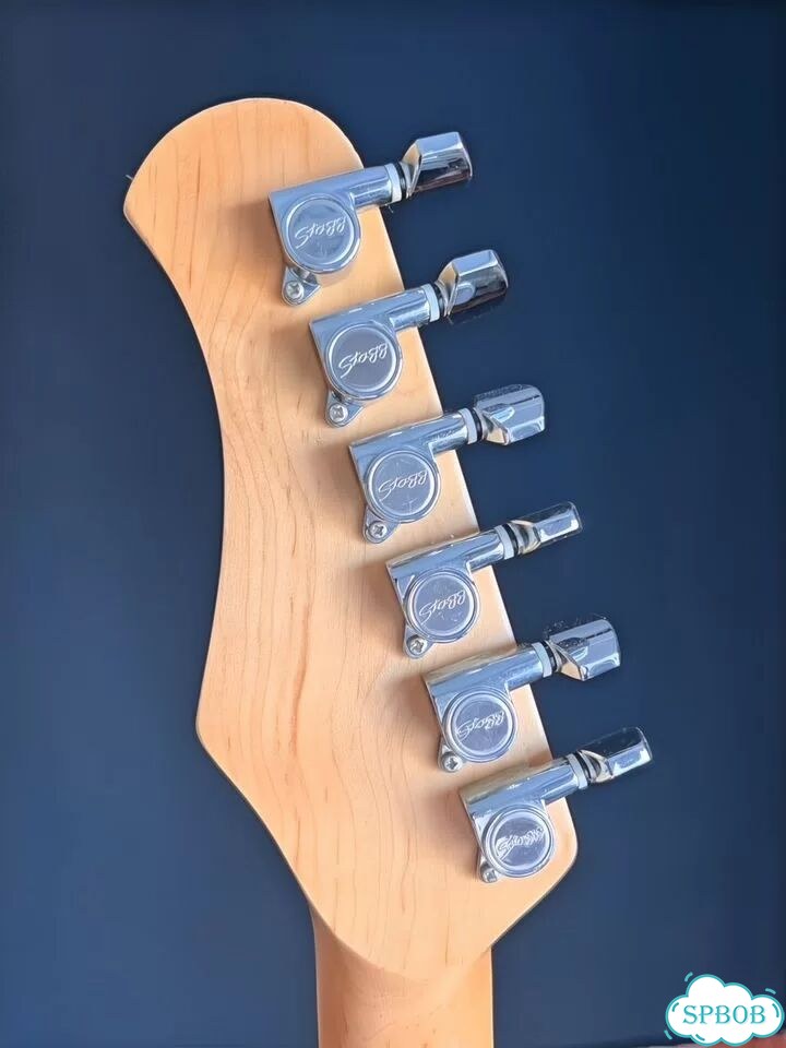 Винтажный Stagg Stratocaster HSS Ранняя серия фото 6
