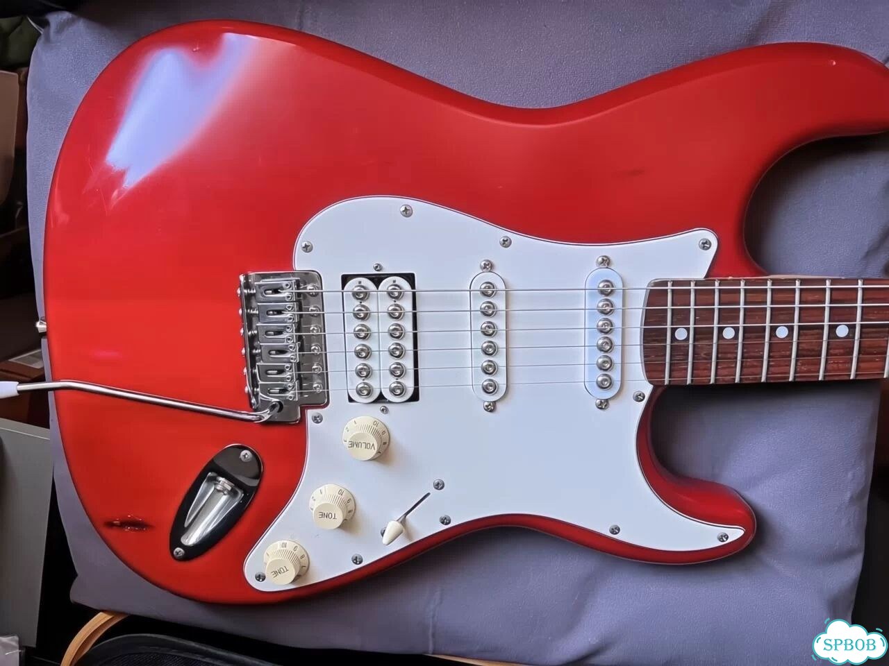 Винтажный Stagg Stratocaster HSS Ранняя серия фото 8
