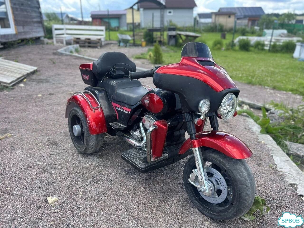 Детский электро мотоцикл Harley -Davidson YBD 7173 фото 1