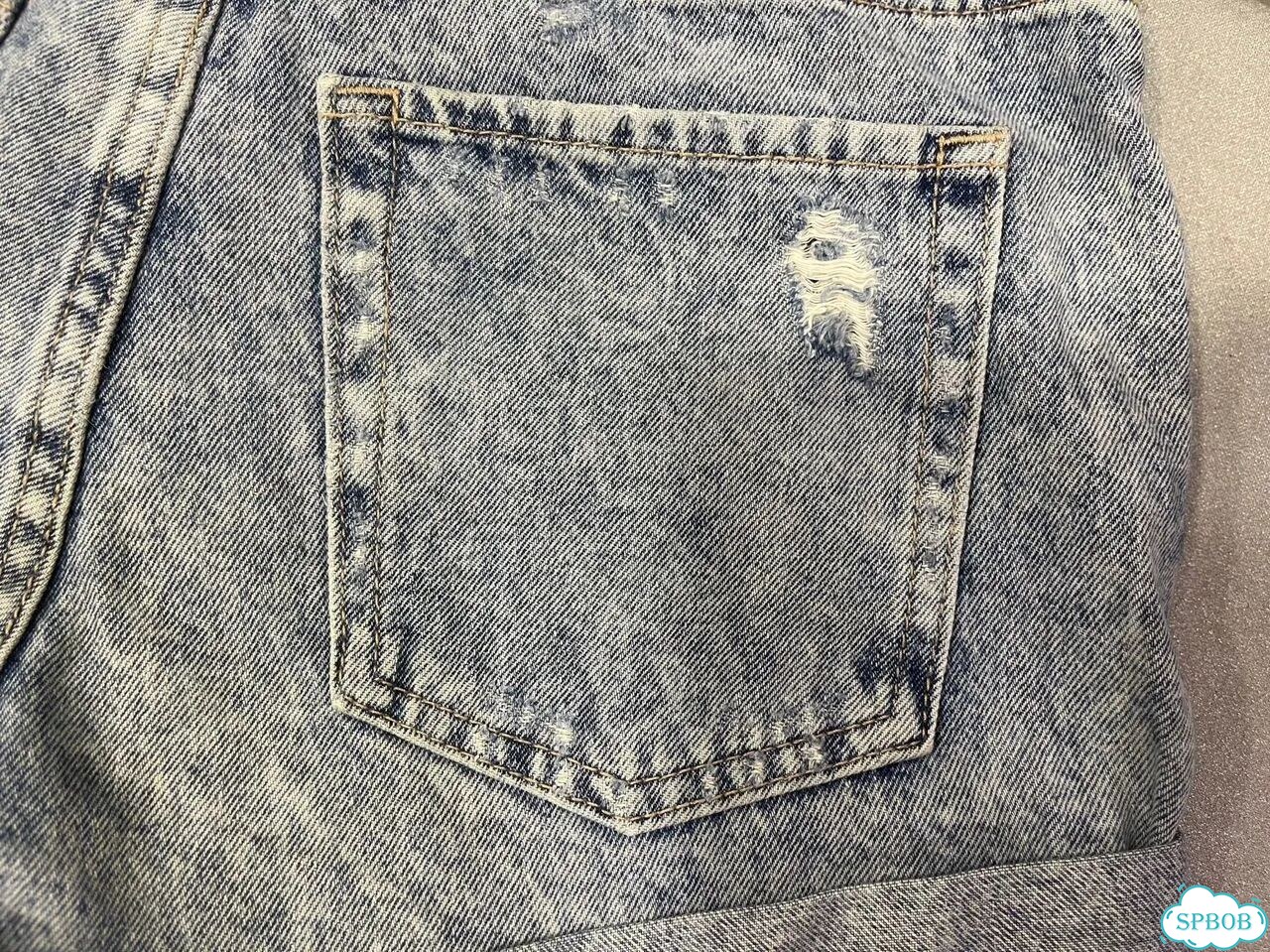 Джинсовые щорты H&M 34 xs фото 7