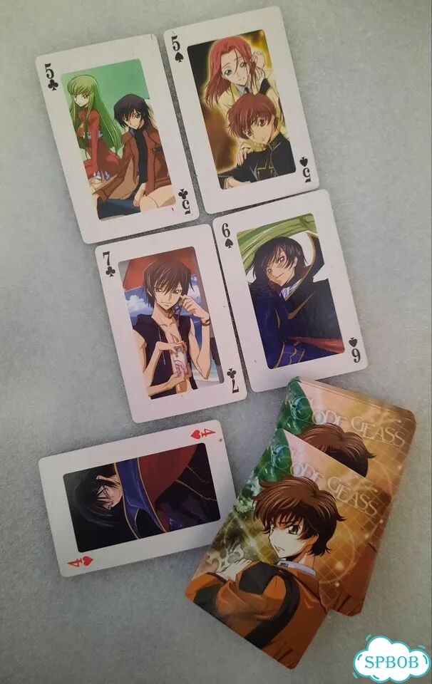Игральные карты для покера «Код Гиас» Code Geass фото 2