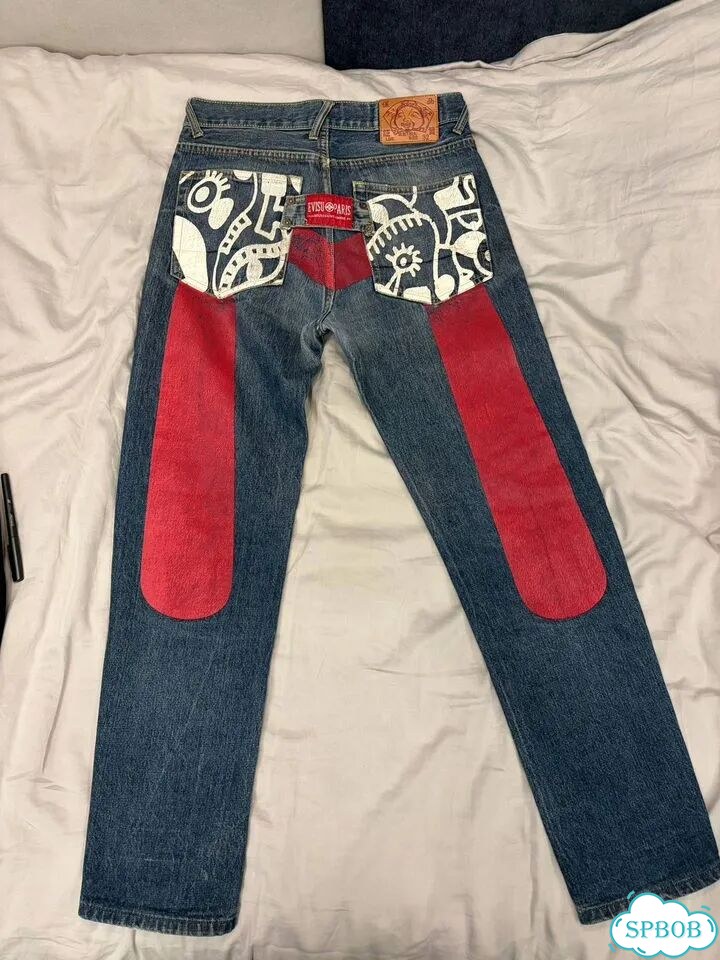 Джинсы мужские evisu Paris оригинал фото 1