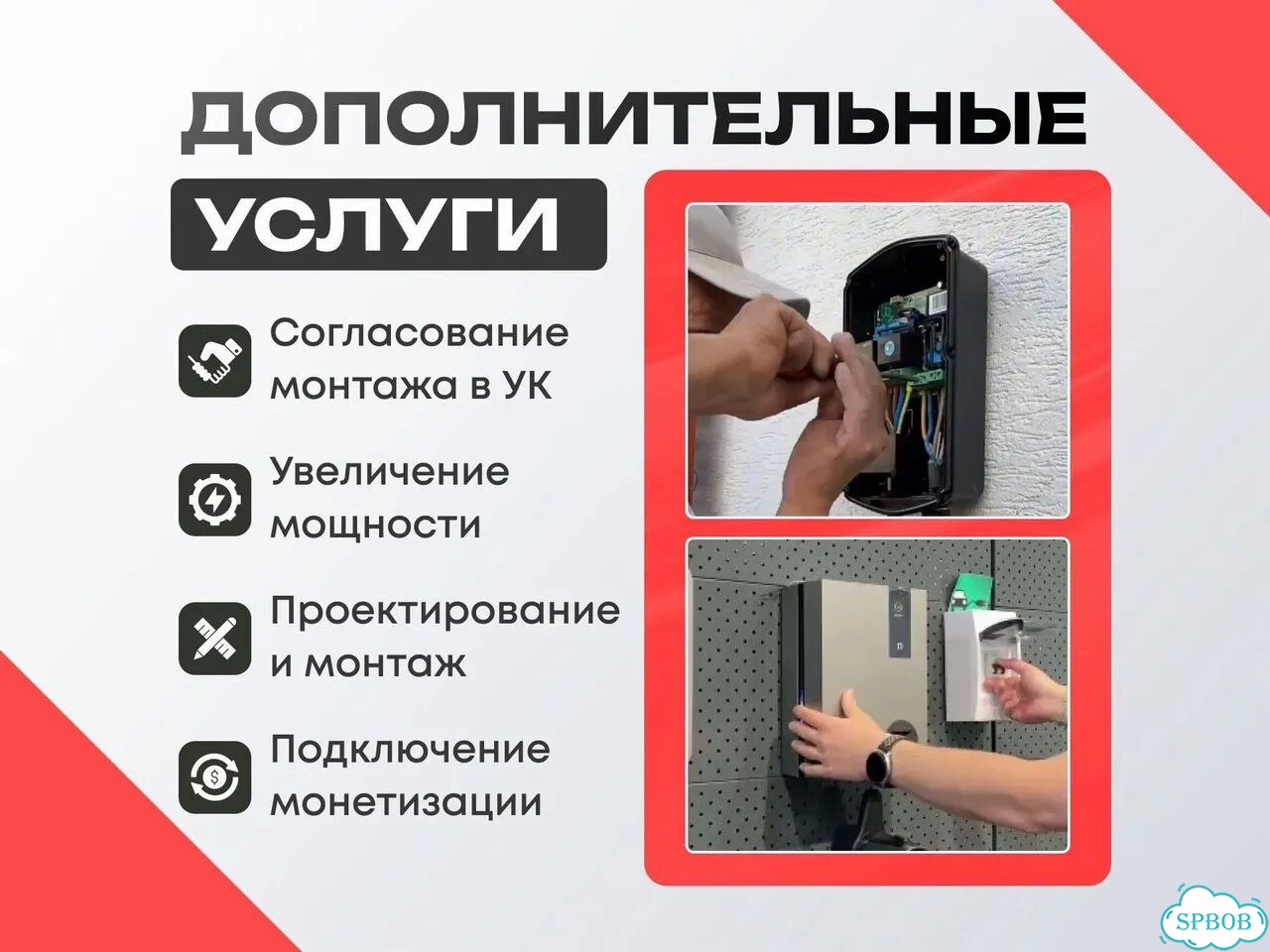 Бокс для зарядной станции электромобиля фото 4