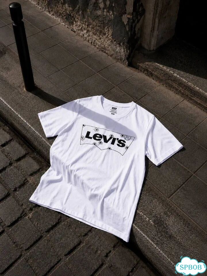 Футболка Levis белая (XS-2XL) фото 1