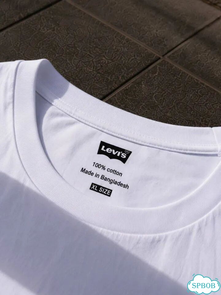 Футболка Levis белая (XS-2XL) фото 4