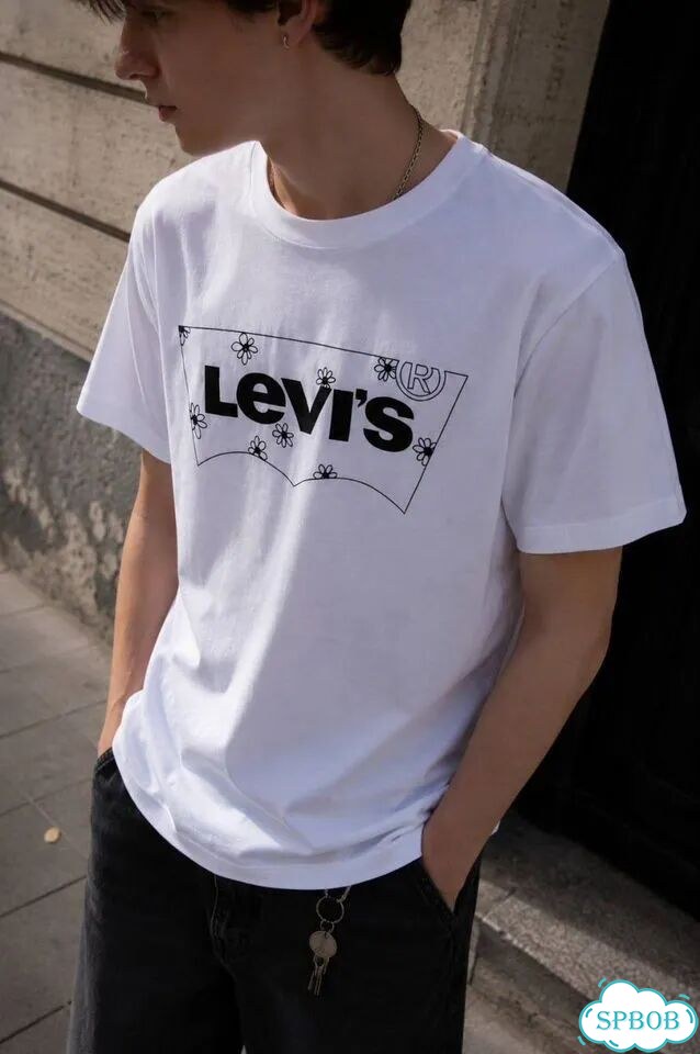 Футболка Levis белая (XS-2XL) фото 8
