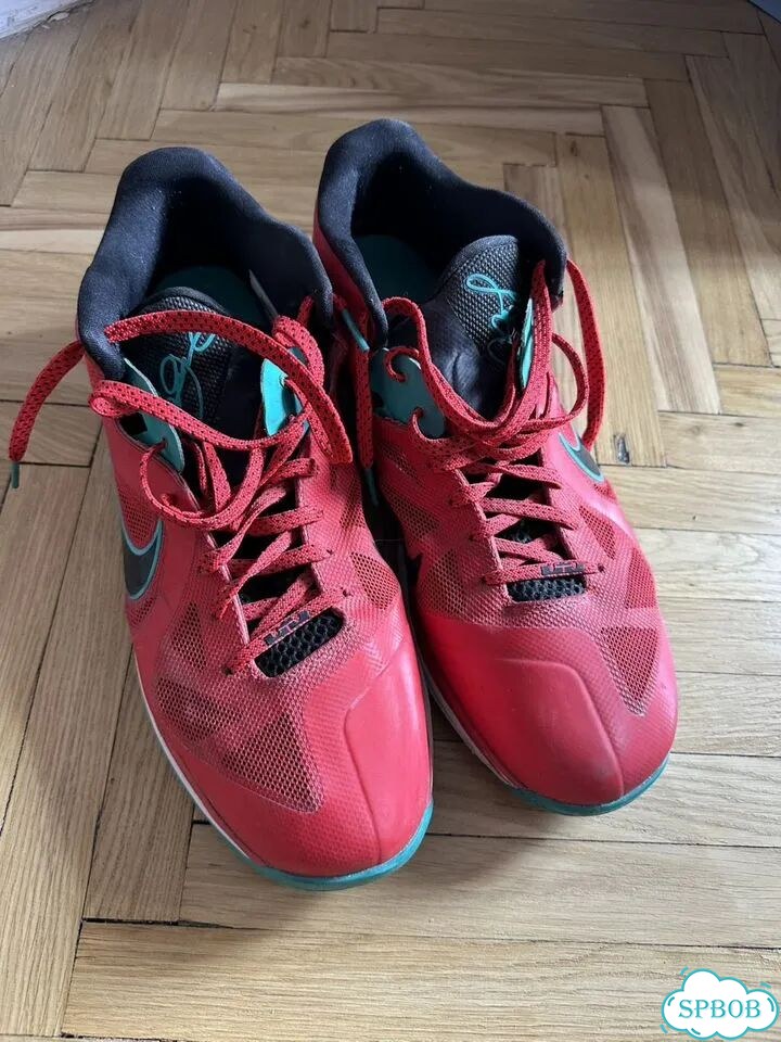 Nike LeBron 9 Low Liverpool 15us фото 1