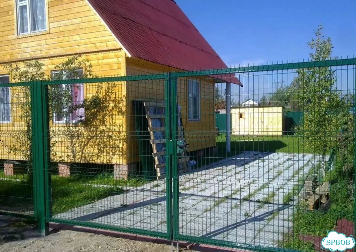 Ворота распашные фото 4