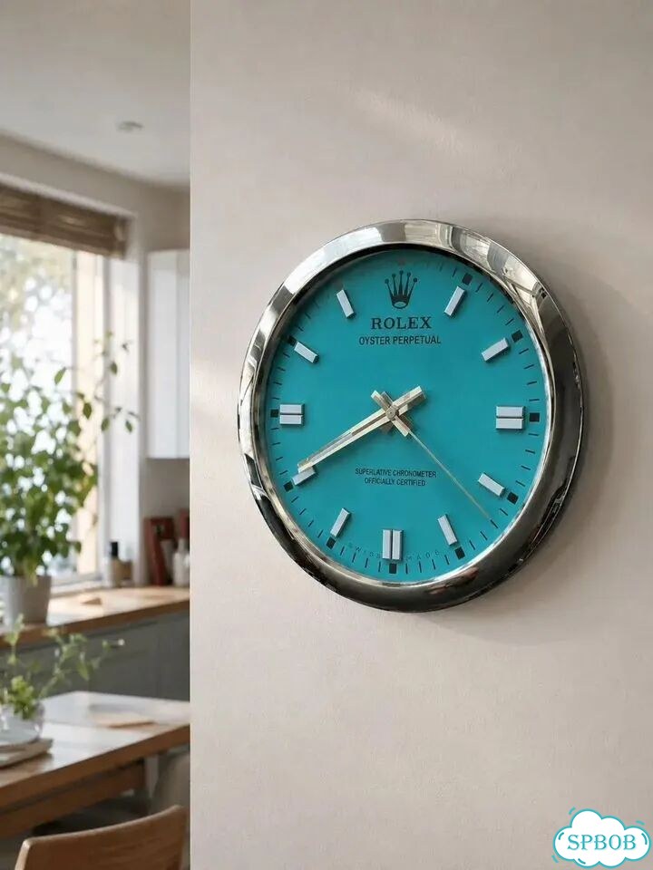 Настенные часы Rolex фото 6