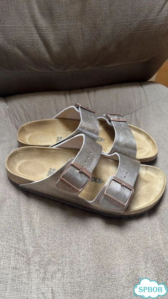 Сабо женские birkenstock Arizona BS Graseful Taupe фото 1