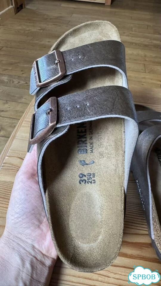 Сабо женские birkenstock Arizona BS Graseful Taupe фото 3