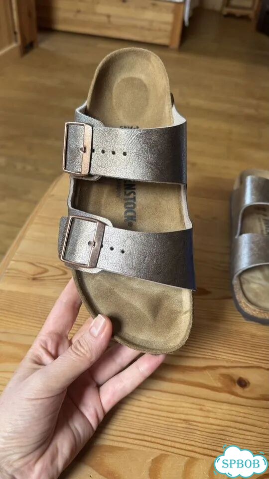 Сабо женские birkenstock Arizona BS Graseful Taupe фото 5