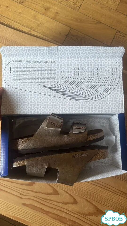 Сабо женские birkenstock Arizona BS Graseful Taupe фото 6