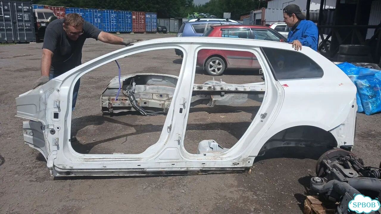 Боковина volvo xc60 2008-2017 цвет 614 фото 1