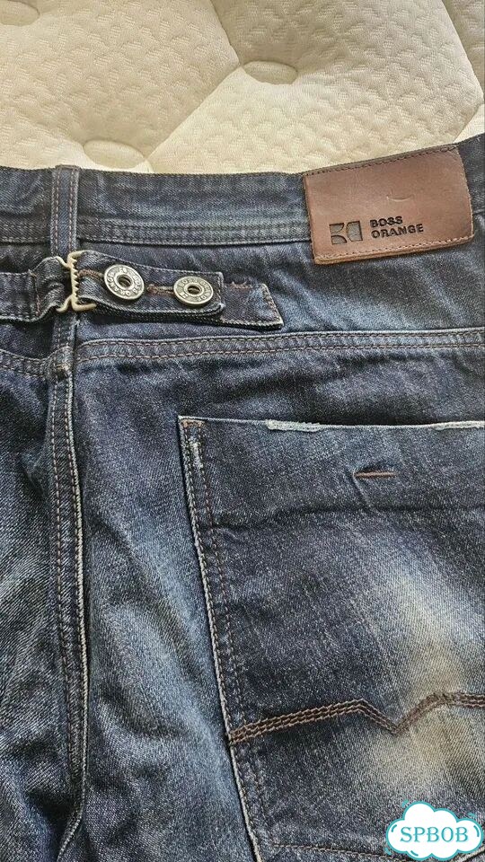 Мужские джинсы hugo boss orange фото 2