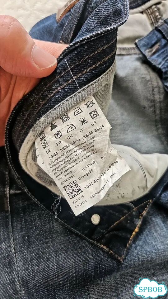 Мужские джинсы hugo boss orange фото 6