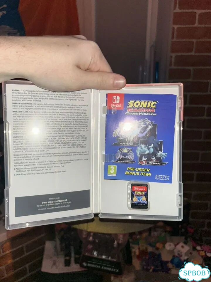 Игры для nintendo switch Sonic racing crossworlds фото 2